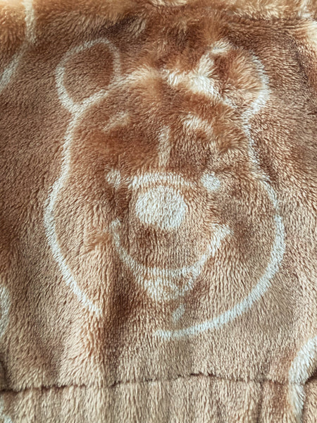 Pooh bear fluffy dressing gown